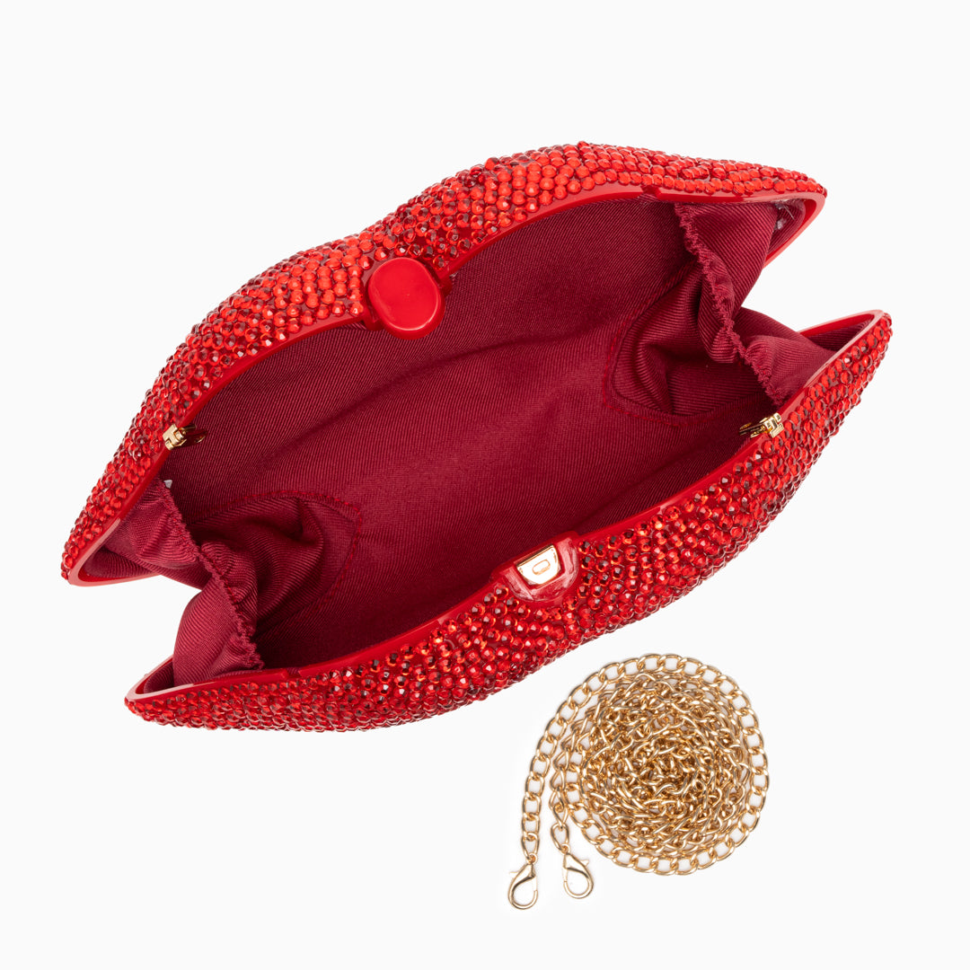 Amour Crystal Clutch Bag