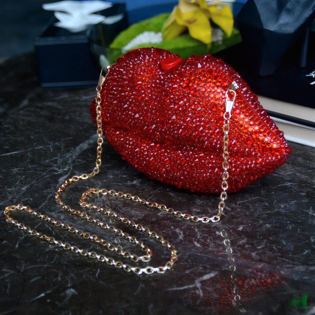 Amour Crystal Clutch Bag