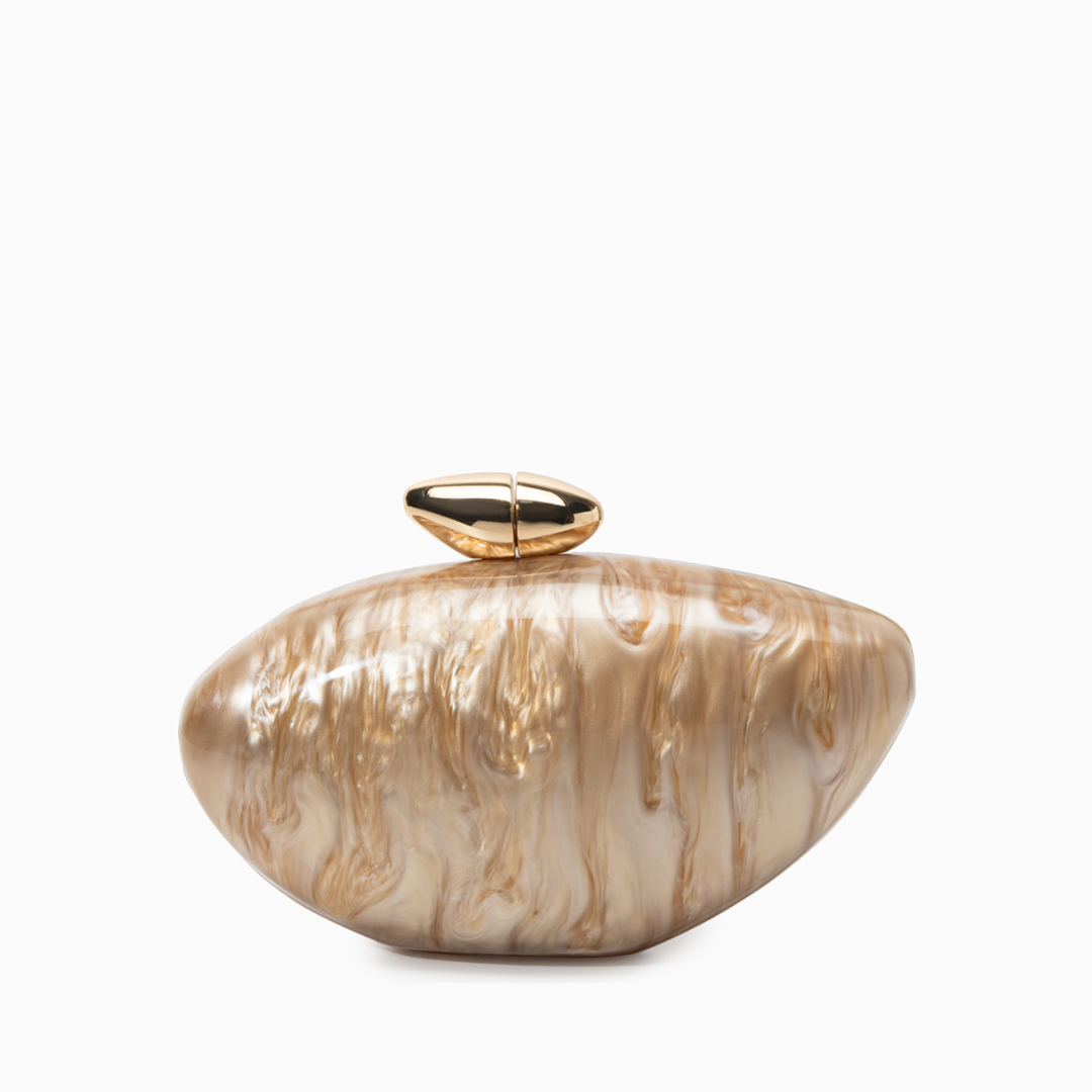 Zariya Acrylic Clutch Bag